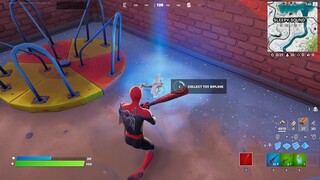 Collect toy biplanes at Condo Canyon, Greasy Grove, or Sleepy Sound