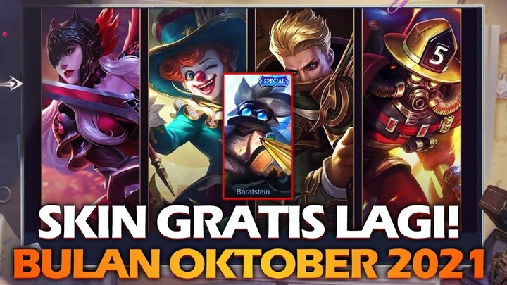 SKIN GRATIS EVENT NOSTALGIA LAGI DAN SKIN GRATIS EVENT HALLOWEEN 2021 - EVENT NOSTALGIA TERBARU 2021