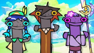 Genshin Impact, but Toothless! [Cas van de Pol Animation Collection]