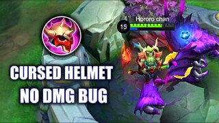 CURSED HELMET DEALS NO DAMAGE | BUG