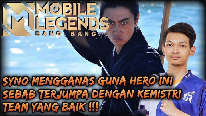HERO INI TAK ADA OBAT DI TANGAN SYNO DENGAN KEMISTRI TEAM YANG BAIK !! Mobile Legends: Bang Bang