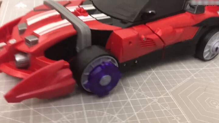 Transformasi Tiga Tahap Cetron Kamen Rider Drive DX Cetron Chariot TK Susu Kedelai Ekstra Kental Kec