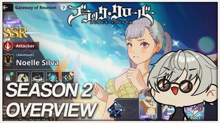 SEASON 2 OVERVIEW! (WORLD BOSS, BATTLE PASS, EVENTS, PACKS, ETC.) | Black Clover Mobile