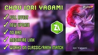 Chou Iori Yagami Skin Script Patch Aamon Mobile Legends