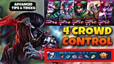 HAYABUSA 1 VS 5 | THIS IS HOW YOU DEAL AGAINST CROWD CONTROL! Mobile Legends