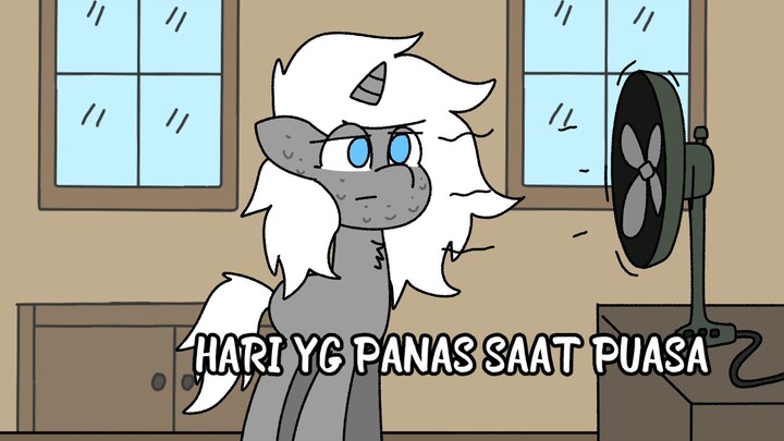 panas banget sih di bulan puasa animation