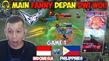 MAIN FANNY DEPAND DWI WOI ! MIC CHECK INDONESIA VS PHILIPPINES 515 INTERNATIONAL - Mobile Legends