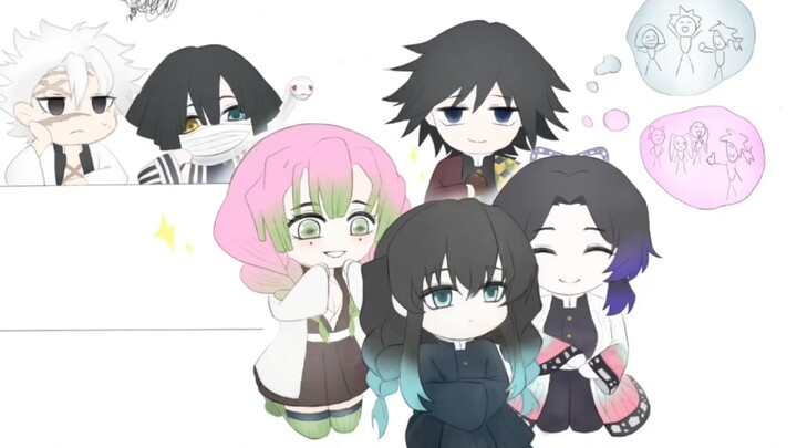 وقت ضفر الشعر للفتيات (رسوم متحركة قصيرة من "Demon Slayer")