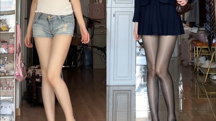 【Yuwan】Top-tier comic-style legs, striking contrast