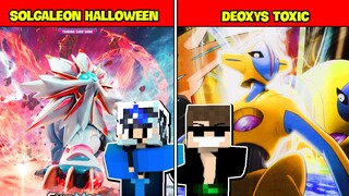 MINECRAFT PIXELMON YTB P2 #41 | NOXUSS BẮT ĐƯỢC SOLGALEON HALLOWEEN, CHIẾN ĐẤU VỚI DEOXYS SPECIAL