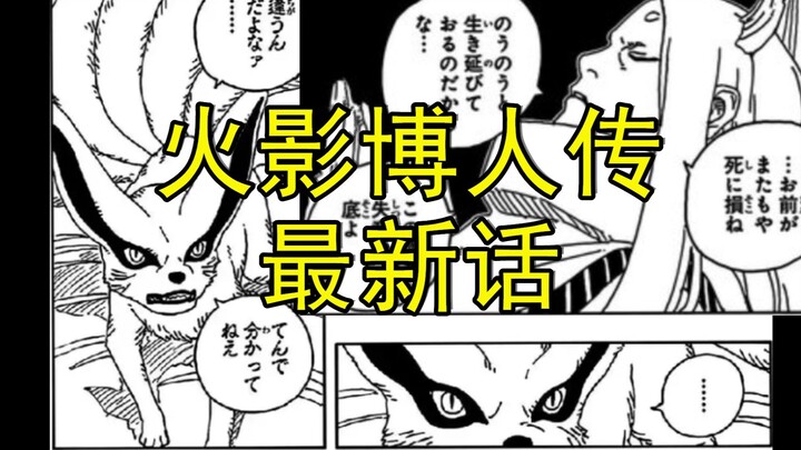 桃式、九尾出场！博人用身体换取力量，小葵超越人柱力！？火影博人传最新话解说