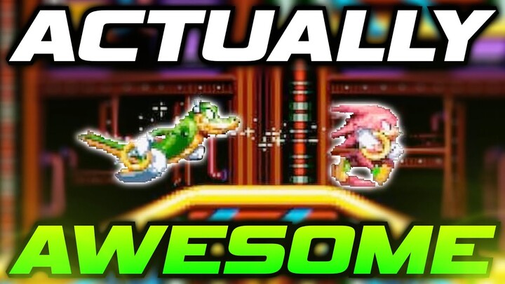Knuckles' Chaotix is AWESOME Actually