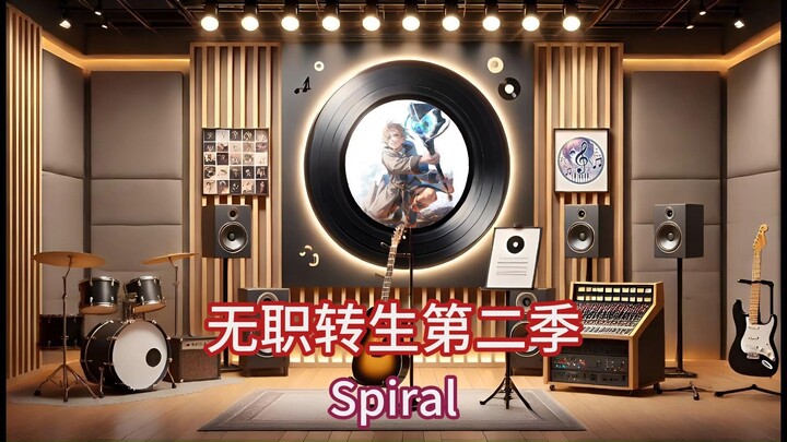 【คุณภาพเสียงไร้การสูญเสีย】「Spiral」- LONGMAN | เพลงเปิดซีซัน 2 ของเรื่อง «นักผจญภัยไร้ตำแหน่ง»: บทเพล
