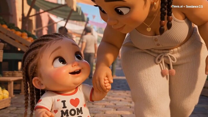 Nila Baby Gets Lost at the Market| Emotional Mom & Baby ReunionMade with