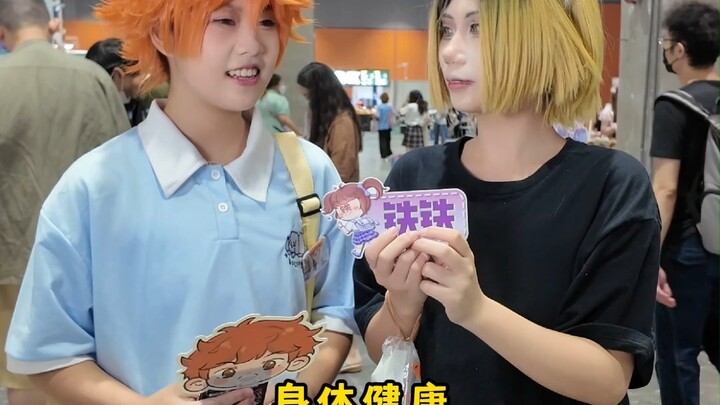 ใช่แล้ว! Tietie กลับมาให้สัมภาษณ์อีกครั้งที่งาน Comic Con!