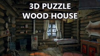 3D PUZZLE Wood House Gameplay PC