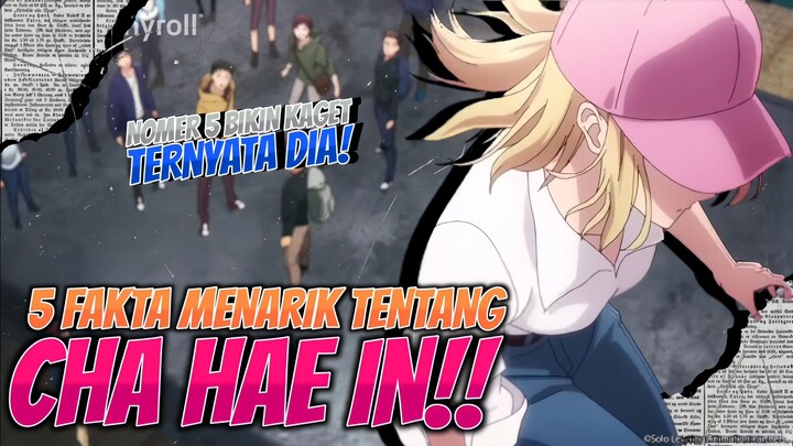 5 FAKTA MENARIK TENTANG CHA HAE IN DI SOLO LEVELING !