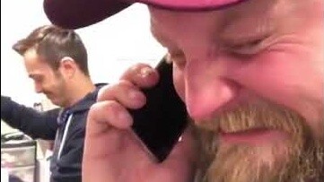 A British man pretended to make a phone call and accidentally revealed his shocking secret, leaving 