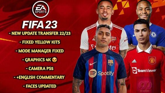 FIFA 22 PPSSPP Android PS5 Camera English Version Offline Best Graphics New  Update & Transfers 