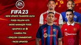 FIFA 23 Ppsspp New Menu Full Graphics Camera HD Offline