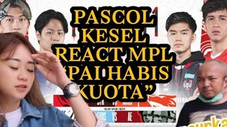 PASCOL KESEL REACT MPL FINAL MATCH EVOS VS ALTER EGO | PAI LAG DISAAT GENTING‼️