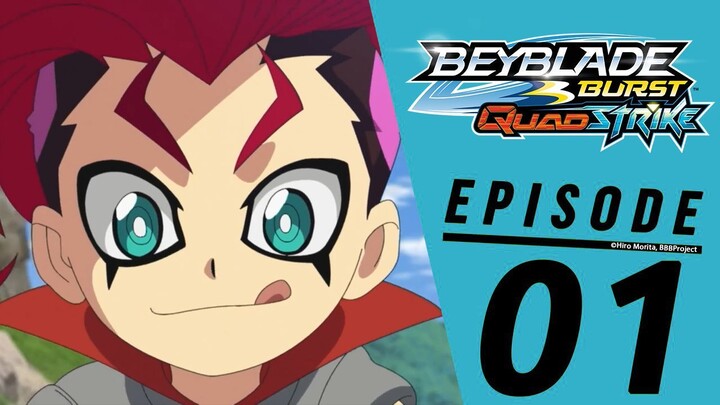 BEYBLADE BURST QUADDRIVE Episode 1: The Dark Prince! And Destruction  Belfyre! 