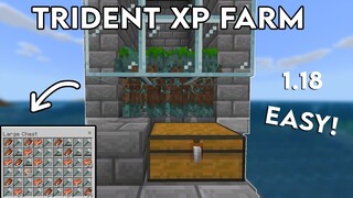 Easy Trident XP Farm in Minecraft Bedrock 1.19