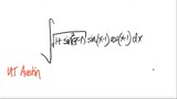 UT Austin: integral  ∫(1+sin^(x-1)) sin(x-1) cos(x-1) dx