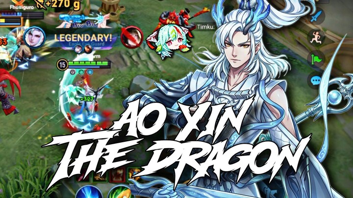 MARKSMAN DENGAN 4 SKILL EMANG GOKILL - AO-YIN HIGHLIGHT | Honor Of Kings