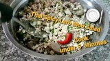 Cook Thai Spicy Larb Moo Minced Pork Salad Under 5 Minutes