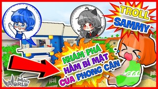 KAMUI KHÁM PHÁ HẦM BÍ MẬT CỦA PHONG CẬN TV VÀ TROLL SAMMY KHÓC THÉT | THỬ THÁCH TROLL HERO TEAM