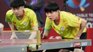 LIN YUN-JU/CHENG I-CHING-ISKENDER KHARKI/ANGELINA ROMANOVSKAYA-ITTF World Table