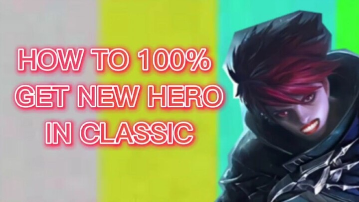 HOW TO GET NEW HERO IN CLASSIC (tell if is it worked for you!)