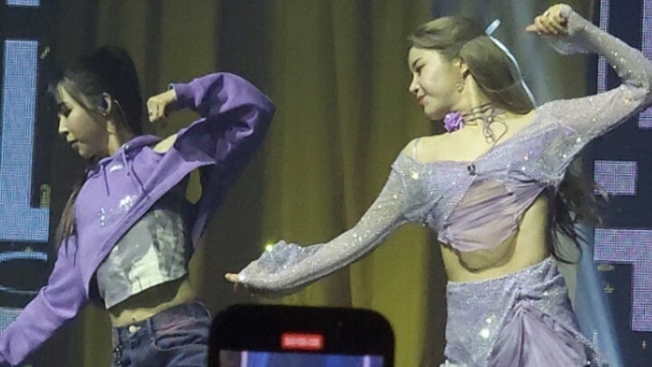 A rookie girl group with a combined age of 60 years performs a cover dance of the fifth-generation g