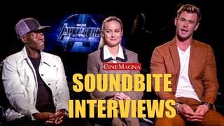 Avengers Endgame Interviews With All The Cast Members 2019