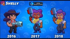 perubahan karakter brawlstars dari tahun ke tahun || brawl stars indonesia