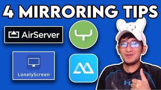 MIRRORING TIPS: AIRSERVER, LONELYSCREEN, APOWERMIRROR, SCRCPY | TAGALOG