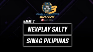 NXP Predator Salty vs Sinag Pilipinas Game 2 Just ML Challengers Edition 3 (BO3) | Mobile Legends