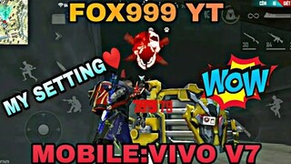 《Free Fire》Highlight🔥My Setting☸☸ FOX999 YT➪Sensitivity Android