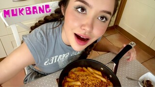 VLOG + KOREAN FOOD MUKBANG