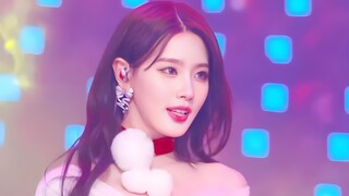 4K【赵美延】 231225 给她口红就能杀翻全场《Queencard (Christmas Ver.)》 直拍｜SBS歌谣大战舞台