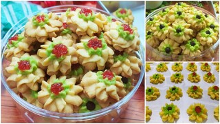 Resep Kue Semprit Dahlia Renyah Tahan Lama dengan rasa jadul
