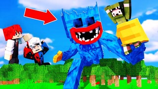 SỞ HỮU BÀN TAY CỦA POPPY TRONG MINECRAFT ** NOOB TEAM THOÁT KHỎI NHÀ MÁY CỦA NHỮNG CON HUGGY CÙI BẮP