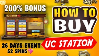 UC STATION EVENT EXPLAINED | 200% BONUS UC IN PUBG MOBILE | M17 UC STATON PUBG MOBILE