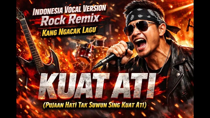 KUAT ATI (Pujaan Hati Tak Suwun Sing Kuat Ati) (Indonesia Vocal Version Rock Remix | Atraidez)