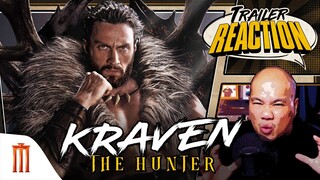 KRAVEN THE HUNTER - Trailer Reaction