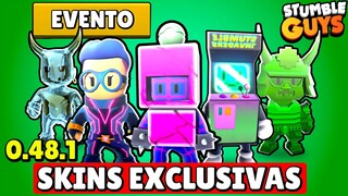 REVELEI AS NOVAS SKINS EXCLUSIVAS DA NOVA ATUALIZAÇÃO - Stumble Guys
