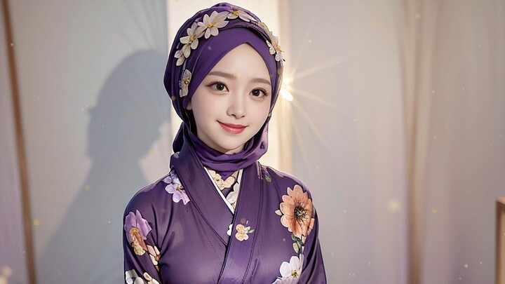 Hijab AI Lookbook - Hanfu