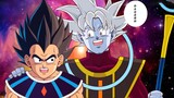 Angel Goku and God of Destruction Vegeta, is it a dream or a prophecy?