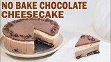 No Bake Chocolate Cheesecake [ No Oven No Mixer ]| Jenny’s Kitchen